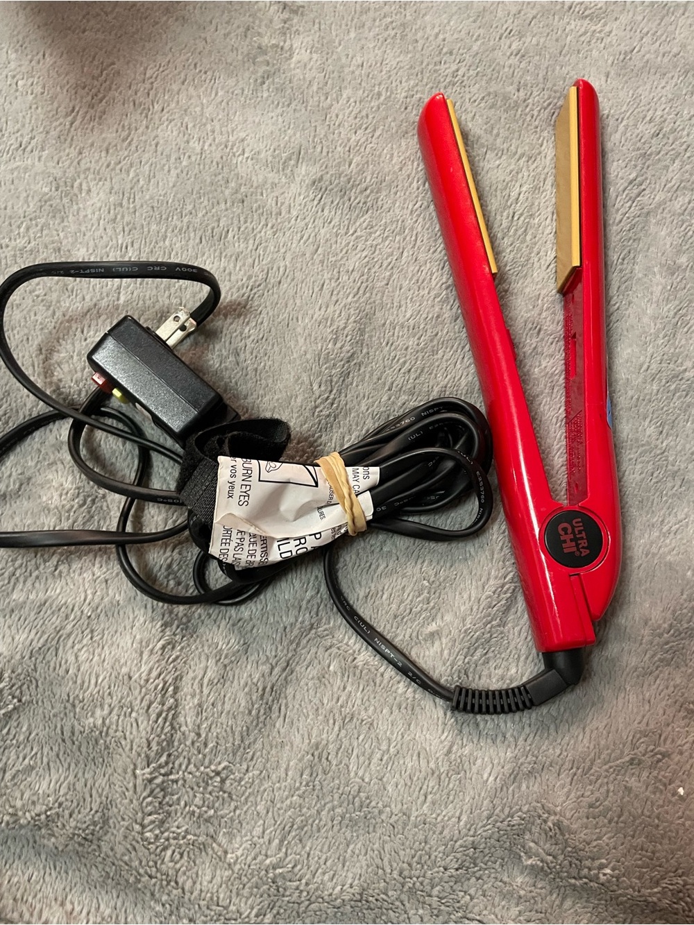 CHI Red Ceramic Flat Iron